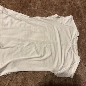 White Short Sleeve Top